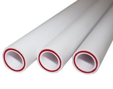 Труба (SDR 6) 90*15,0 арм. стекловолокном белый (8м) ФД-plast