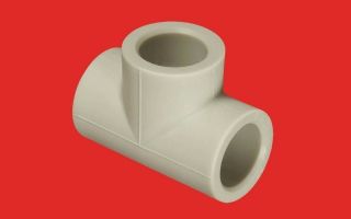 Тройник однозн. 75  FV-Plast (6/1)