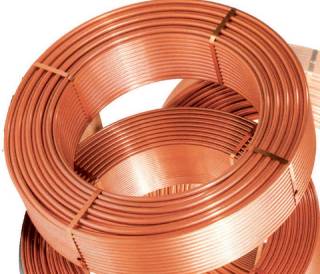 Труба медная мягкая 15х1,0 (50) в нарезку