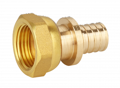 Переходник нак. гайк 20х1/2" латунь (10/150) (G1309.2004) GAPPO