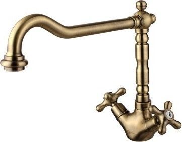 Смеситель д/кухни "Vintage " (2805В) высокий излив бронза LEMARK 