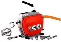 Машина для прочистки труб R 600 № 7.2675 (спираль d-22мм,L-22,5м) 