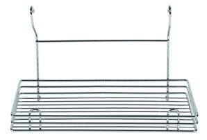 Полка хром 1-ая прямая большая KS-2049 (на рейлинг)