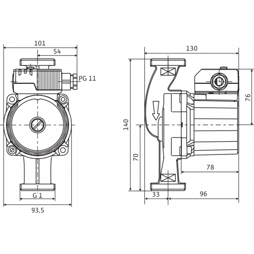 Насос STAR-Z 20/1 (4028111) WILO
