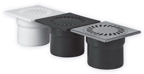 Трап  "MCH"  верт 110\150х150 нерж.(323N-с) (12/1)