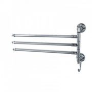 Полотенцедержатель поворотный GFmark с белой мозаикой (3212)