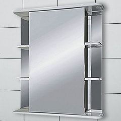 Зеркало-шкаф 55 "Магнолия-55" лев. (свет) MISTY