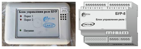 Блок управления реле БУР (для САКЗ-МК)