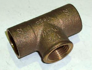 Тройник ВП- ВР 28х1"х28 4130g