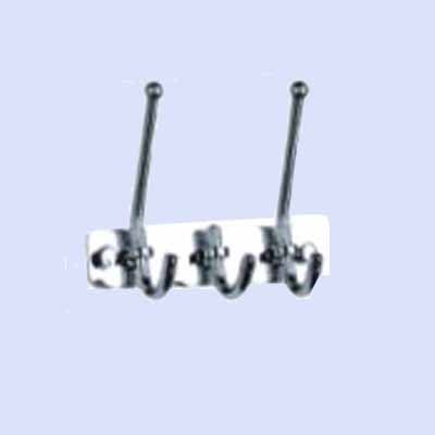 Вешалка 3 крючка хром ( HB201-3)