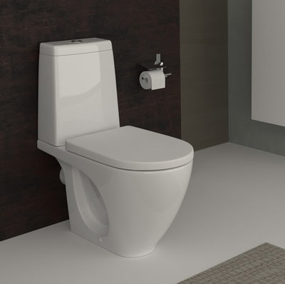 Унитаз-компакт КЕРАМИН "Трино" безободковый, дюр./сид. м/лифт SLIM