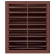 Решетка 1825Р  183х253,коричневый цвет (40)