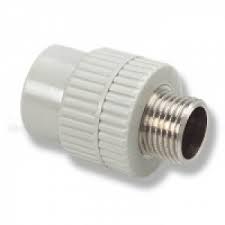 Переход 20*3/4нар.рез. белый (100) ФД-plast