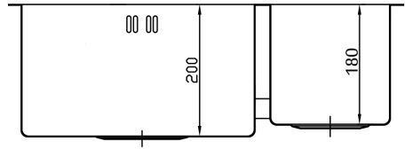 Кухонная мойка Seaman Eco Marino SME-575L