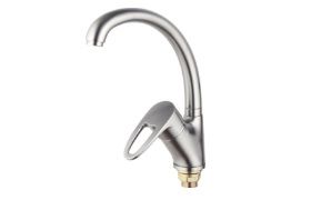 Смеситель д/кухни G-lauf (9G4-A181KH/9G-9181-КН) ф40 лат. бок.с гайкой сатин