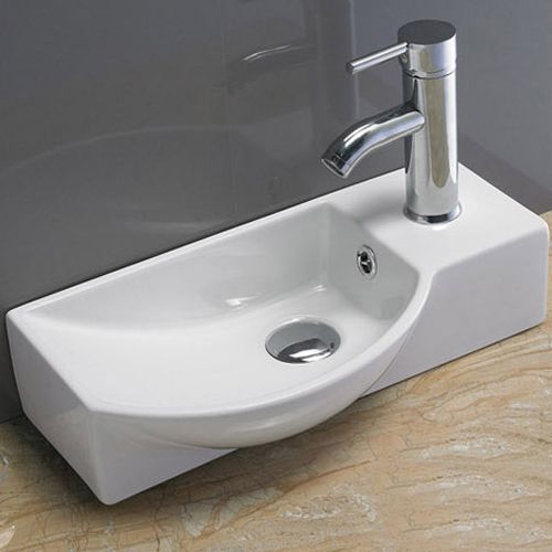 Умывальник фигурный 7947AL MELANA