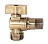 Кран KAISER 1/2х1/2 угловой бронза (261An)