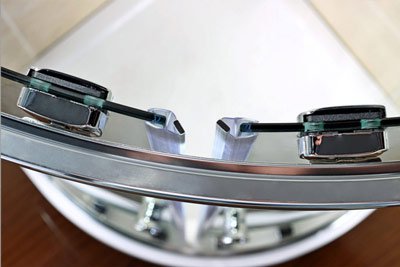 ДУШЕВОЙ УГОЛОК CEZARES PRATICO-RH-2 100/80-C-Cr