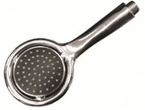 Верхний душ GFmark d250мм, хром с черной вставкой, пластик (6642)