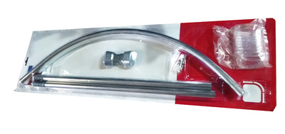 Карниз для ванной (СТК)  Дуга 0,9х0,9 Хром 