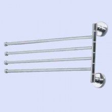 Полотенцедержатель поворотный, четвертной, хром HB114