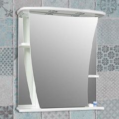 Зеркало-шкаф 65 "Ладья-65" правое (подсветка) MISTY СНЯТО С ПРОИЗВОДСТВА