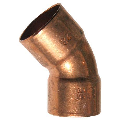 Отвод 45 ВП- ВП 42мм  5041