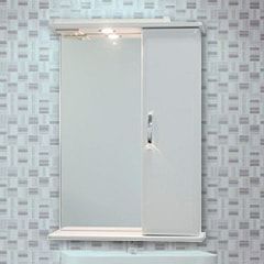 Зеркало-шкаф 55 "Колумбия" 55см. ПР (свет) Водолей