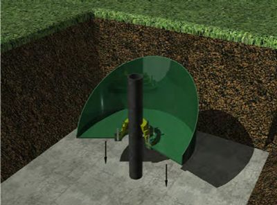 Муфта для кессона термоусадочная 235/65/400 (УКПТ) АКЦИЯ