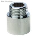 Гайка удл. 1/2"  20мм ХРОМ (150/10)SFT-0002-001220  STOUT