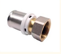 Муфта с нак. гайк. 16х1/2" пресс-фитинг K-FLEX