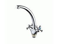 Смеситель д/кухни Solone (KOA4-С722)  кер. на гайке