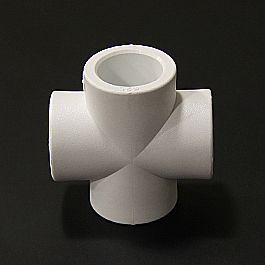 Крестовина 40 белый (10/30) ПРО АКВА (РА17014)