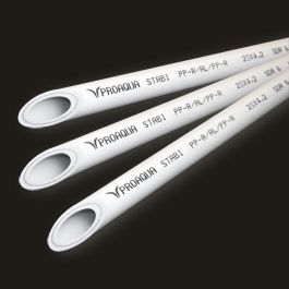 Труба  (SDR 6) 20*3,4 арм. алюминием по середине DUO белый (100) ПРО АКВА (РА39008)