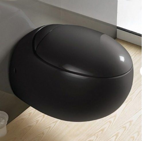 Унитаз подвесной 800-821ВВ черный MELANA 