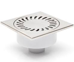 Трап  "MCH"  верт. Ду-50\150х150 нерж.высота 82 сух. сифон "Нептун" (320 ХN) (10/1)