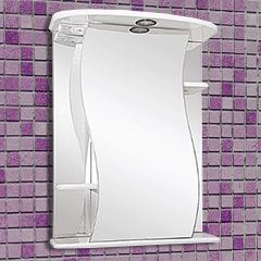 Зеркало-шкаф 55 "Лиана-55" правое (подсветка) MISTY 