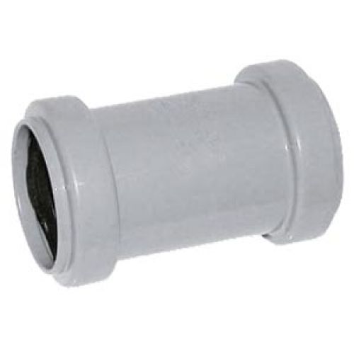 Муфта двухраструбная 50 Политэк (100) с буртом