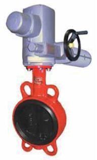 Затвор поворотный с эл. приводом FL-3-065-E + PSR-E50/33 220В (-25...+70) 33сек/90* (362 484)