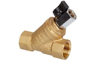 Фильтр сетчатый FVR-D Ду 32 со сливным краном (065B8244) "Danfoss"