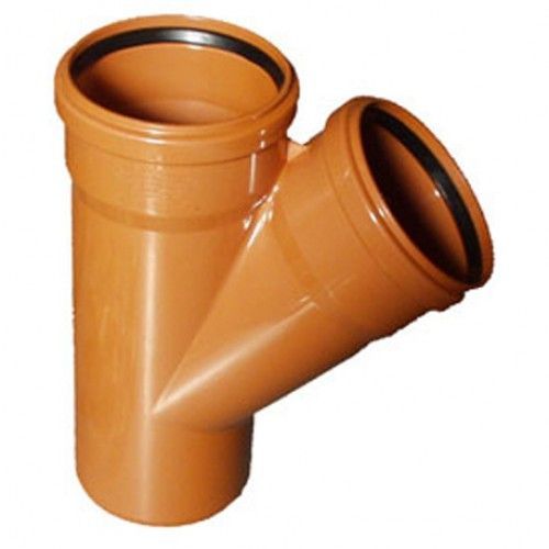 Тройник 160/160/45 нар. Политэк (35)