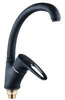 Смеситель д/кухни G-lauf (9G4-A181KB/9G-9180KВ) ф40лат. бок.с гайкой черный