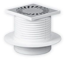 Трап  "MCH"  верт 50\122х122 .с фартуком нерж.(420L) (4/1)