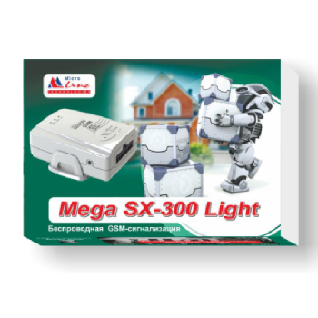 GSM-сигнализация MEGA SX-300 Light с WEB