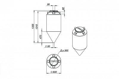 Емкость ФМ 240л