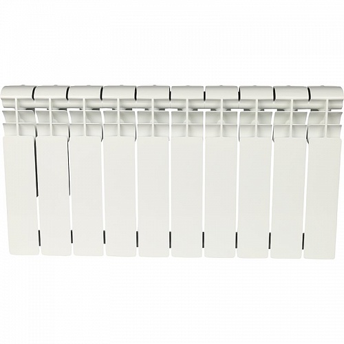 Радиатор бимет. Rommer Profi BM350 11 сек (RAL9016)  