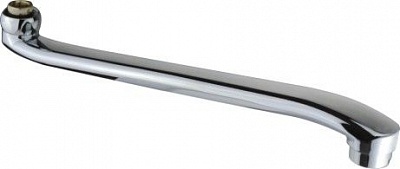 Излив д/шаров смесителя S плоский   G-lauf UCG-2231 35 см