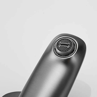 Смеситель д/раковины SHEVANIK оружейная сталь S8501T