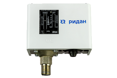 Реле давления KPI35R, G1/2", P=-0,2...7.5 бар, dP=0,7...4.0 бар (060-132466R) РИДАН