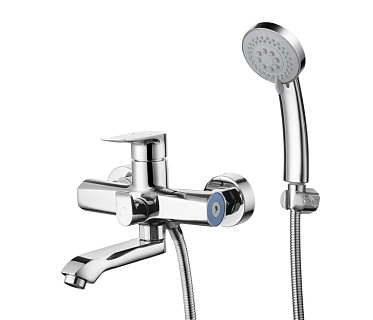 Смеситель д/ванны G-lauf (GOB3-A134) ф35 короткий излив (8)